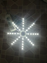 Octopus Light Ceiling-Lamp LED Energy-Saving Warm White Cold 5730SMD 220V 24W 16W 12W