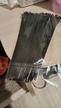 Cable-Ties Self-Locking Plastic Nylon Black 100PCS Various-Specifications White Ring-Winding