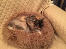 Cat-Mat Sofa Kennel Sleeping-Bag Dog-Cushion Pet-House Kitty Comfortable Round Plush