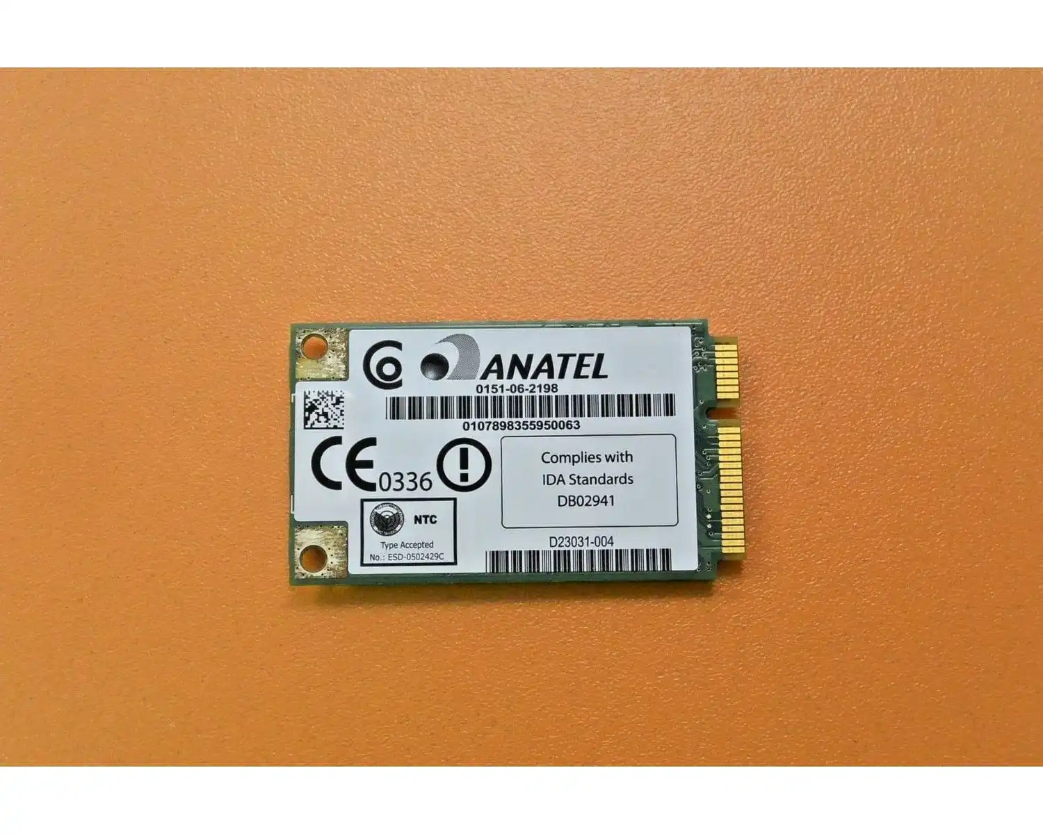 Asus A8J Mini PCI беспроводной Вай-фай модуль ANATEL NF1S7212420079 | Компьютеры и офис