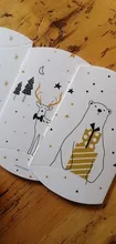 Gift-Bags Boxes Guests-Packaging Merry-Christmas Deer Candy Stickers No Party with Snowflakes