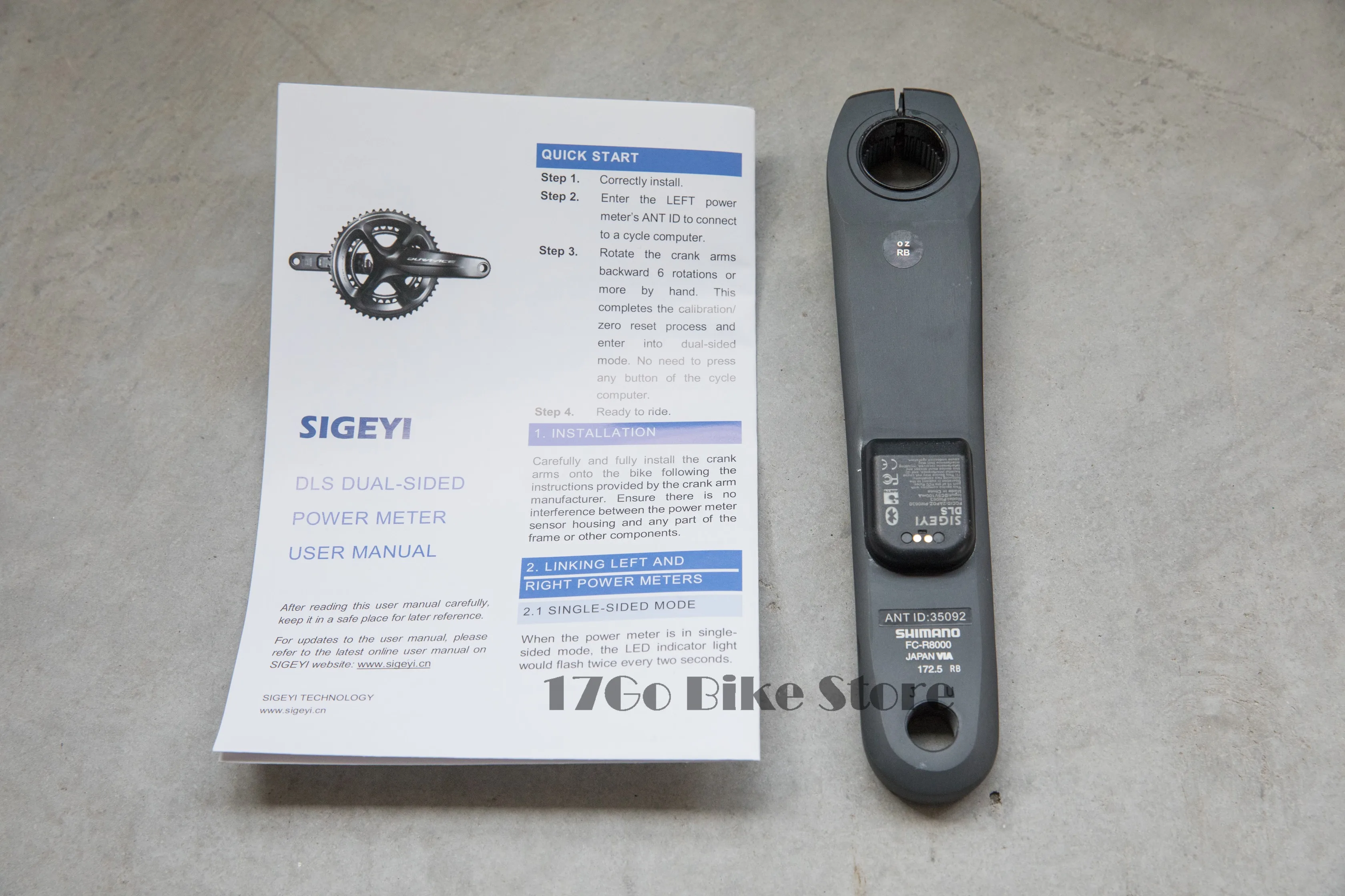SIGEYI DLS Ultegra R8000 52/36T 172,5, 22 скорости левый и правый двусторонний измеритель мощности коленчатый набор shimnao Ultegra R8000
