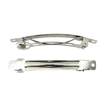 

Ва-00018058 workpiece for Barrette-automatic 80mm * 8mm, nickel, 5 pcs/pack