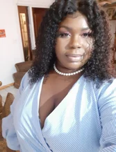 Peluca de cabello humano rizado de 13x4 para mujer, Frontal de encaje postizo, pelo negro brasileño predespuntado con Baay, Remy 150%