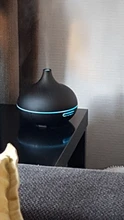 Humidificador de aire eléctrico con USB, con luces LED difusor de Aroma, vaporizador de aromaterapia para el hogar, 500ml