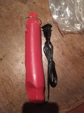 Pistola de calor de 110V, herramienta eléctrica de aire caliente de 300W, con soporte de asiento de plástico retráctil, bricolaje