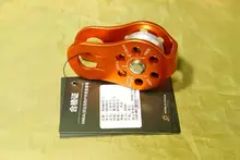 XINDA-polea de escalada en roca, herramienta de supervivencia al aire libre, aparejo de elevación alta, 5 colores