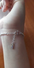 Thin stamped silver plated Shiny Chains Bracelet For Women Girls Friend Jewelry Korean