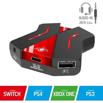 

Spirit of gamer crossgame 2 - 3 * usb - 1 * usb Type-C jack 3.5mm-allows use any keyboard, mouse, and earbuds with