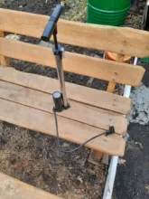 WEST BIKING-bomba de aire de mano para bicicleta, manómetro, inflador de neumático de ciclismo, válvula Schrader Presta, minibomba portátil