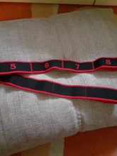 Banda elástica de látex y poliéster para yoga, cinta elástica, banda de estiramiento, bandas de resistencia, para gimnasio, para pilates, para baile latino