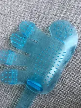 Goma de moda-cepillo para baño de Mascota, guante de silicona de Protección Ambiental para masaje de mascotas, guante de aseo para mascotas, suministros para mascotas gatos
