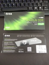 MAXSUN RGB Lighting RAM ddr4 8GB 3200MHz Interface 288Pin Memory Voltage 1.2V Lifetime