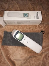 Termómetro infrarrojo Digital para la frente, herramienta de medida de la fiebre sin contacto para bebés y adultos