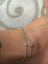 17KM-tobillera de corazón con cuentas de Color plateado para mujer y niña, tobilleras multicapas doradas, pulsera Vintage para pie, joyería para playa 2021