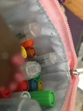 Kevin & Sasa Crafts-Estuche de tela para lápices, guardalápices grande y flexible, accesorios escolares de calidad, material escolar para regalo, caja bonita