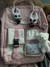 Mochila de color morado para mujer, morral impermeable de colores caramelo, bolso de escuela de lujo para chica adolescente, bolsa de viaje bonita, 2021