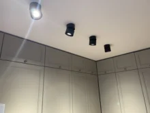 Dimmable-Background-Spot-Light Ceiling-Lamp Plasterboard Surface-Mounted Rotatable LED