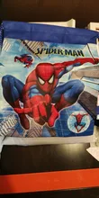 Bolsa de almacenamiento de figuras de acción de Disney, Marvel, Spiderman, Frozen, Mickey Mouse, juguetes de decoración para fiesta, regalos de Navidad para niños