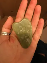 Jade Guasha tablero de masaje de piedra Natural Gua Sha raspador de herramienta de belleza cuidado de la salud Meridian raspado de perder peso SPA masajeador