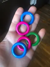 Ring Rings-Decoration Parrot Toys Diy-Accessories Birds Parakeet-Toy Wooden Play Chew