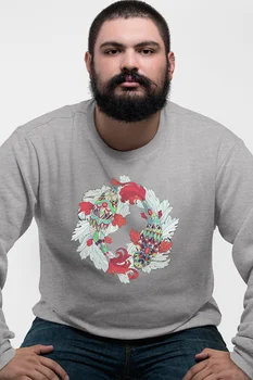 

Angemiel Wear Piscean Gray Men 'S Sweatshirt