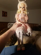 UCanaan-Muñeca BJD 1/4 SD de 18 pulgadas, muñecas articuladas de 18 bolas con ropa, atuendo, zapatos, peluca, maquillaje de pelo, el mejor regalo para niñas