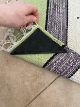 Carpet-Mat Grippers Corners-Pad Non-Slip-Rug Anti-Skid Bathroom Kitchen Silicone 