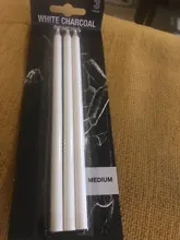 Corot-lápiz de carbón blanco para bocetos, lápiz estándar para bocetos, lápices de dibujo, suministros de pintura de arte, 3 uds.