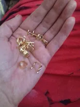 12pc de acero inoxidable Clip oreja manguito aretes falso cartílago pendientes lote Clip no perforante en pendientes para las mujeres