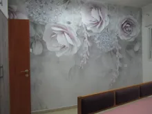 Custom Wallpaper Mural Photo Bedroom Purple Background Flower Living-Room Home-Decor