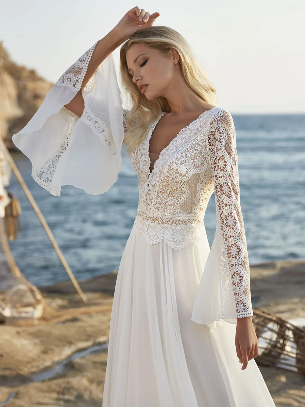 Bohème Robe De MariÃ©e TrÃ¨s Cher Boho Chic Robe De MariÃ©