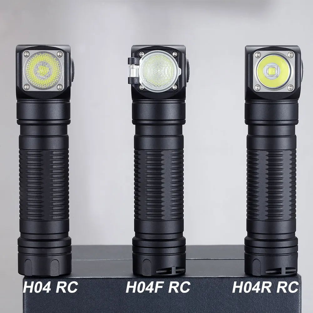 Налобный фонарь Skilhunt H04 H04R H04F RC, магнитный, с зарядкой от USB, 1200 люмен, для охоты, рыбалки, кемпинга с ремешком на голову