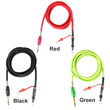 

1.8M Durable Copper RCA interface cable Clip Cord Switch Hook Line For Conversion kit Tattoo Supply tattoo accessories dropship