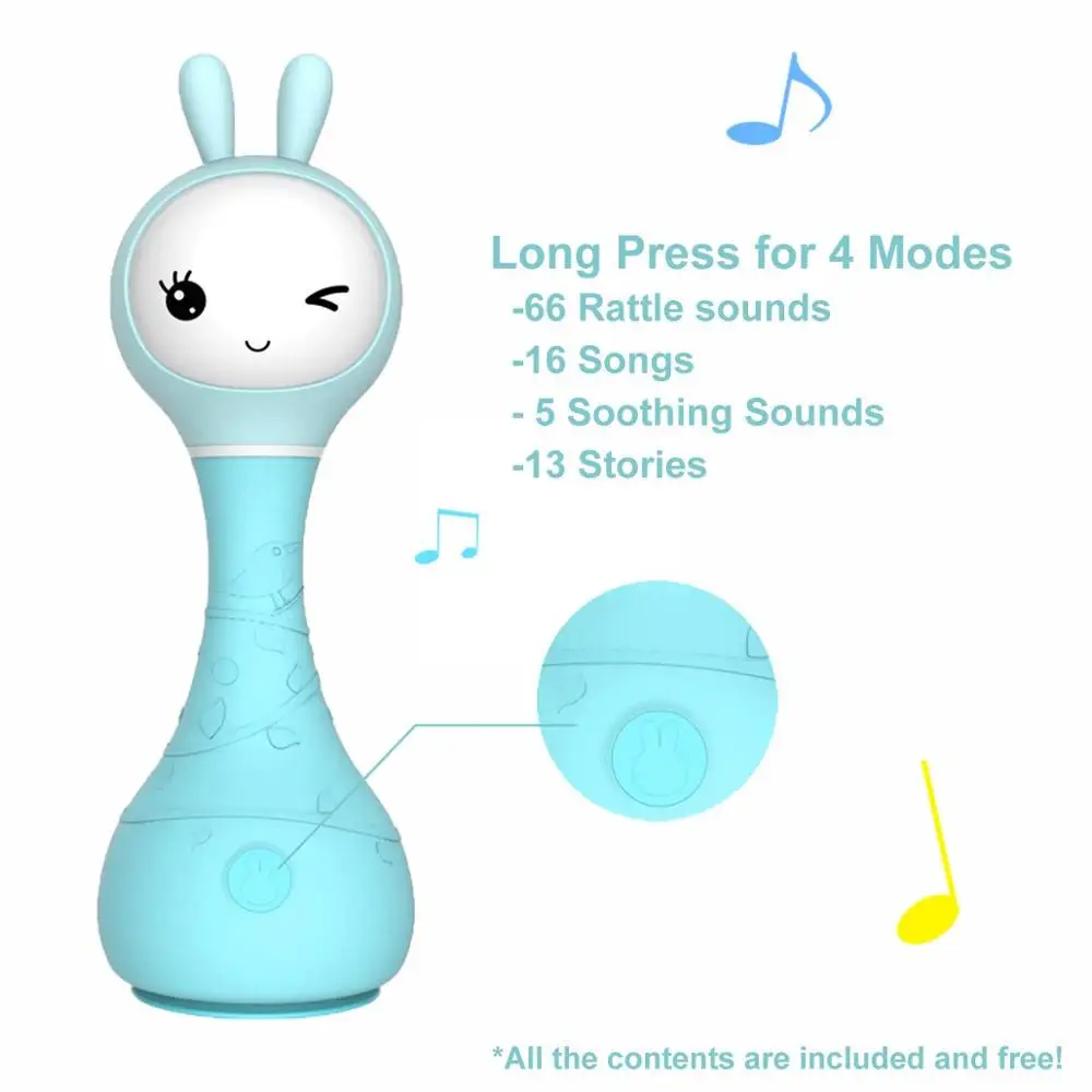 R1 Alilo Smarty Bunny Newborn Nursery Rhymes