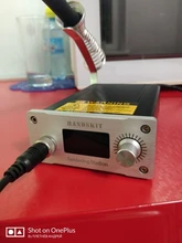 Estación de soldadura T12 STM32 2,1 S, 5 pines, pantalla OLED 1,3, temperatura ajustable, electrónica Digital, con puntas de soldadura