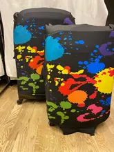 TRIPNUO-funda protectora para maleta de ciudad, funda azul más gruesa para maleta, accesorios de viaje para maleta de 19 -32