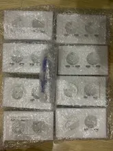 Delviz-Toma corriente con USB estándar para la UE, enchufe de pared con 2 salidas, panel de alimentación CA 110 ~ 250V, de calidad 16A, doble marco, 146x86mm