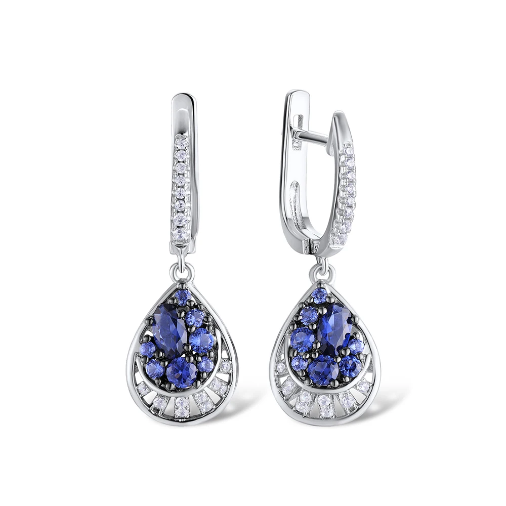 Серебряные серьги VALTERA проба 925