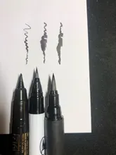 Cepillo Kuretake plumas de dibujo plumas de Color negro 6 piezas Japón Bimoji Mangaka Flexible MS-7700 Fudegokochi RB-6000AT limpio Color