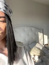 NNZES-Peluca de cabello sintético para mujeres negras, pelo corto recto de 12 pulgadas, parte media, fibra resistente al calor, marrón, rojo, Bob