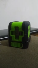 Huepar-Herramienta de alineación láser autonivelante de 2 líneas, instrumento de nivelado y alineación con láser de color rojo y verde, líneas cruzadas horizontal y vertical, 4 grados, base magnética
