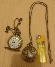 Quartz Necklace Watch Antique Clock Cross-London Retro Cool Silver/gold-Kings 3/4-Platform-Design