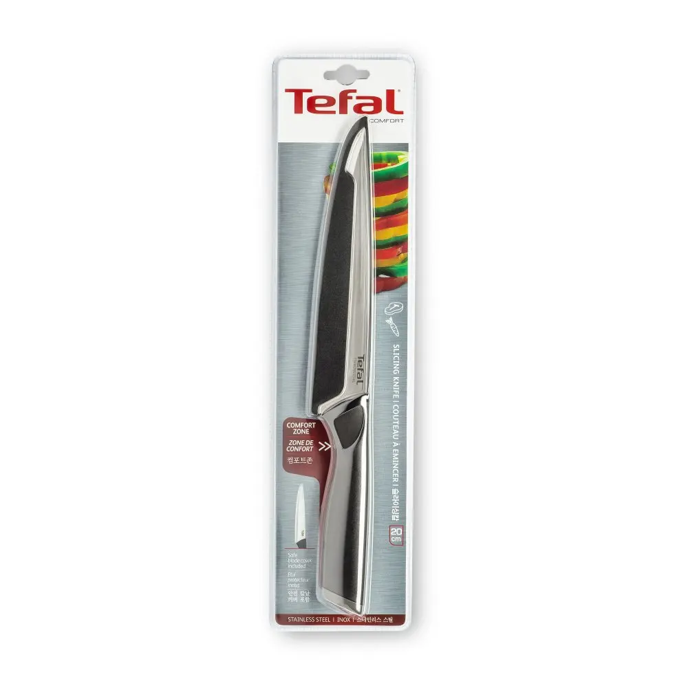 Afilador de cuchillos Tefal Comfort K2213714 20 cm de Cuchillos de Cocina cuchillos de cocina electrodomésticos cuchillo para verduras _ - AliExpress Mobile
