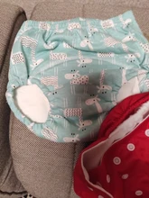 Pañales de 6 capas de entrepierna para bebé, pantalones de entrenamiento reutilizables, pañal de tela lavable, braguitas de algodón a prueba de agua, ropa interior de baño