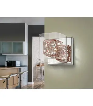 

Sconce Modern Metal and Glass: Collection LIOS