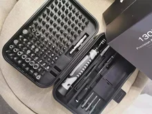 Juego de destornilladores multifuncionales para xiaomi y iphone, Mini caja de herramientas de mano para reparación, brocas magnéticas, 130/31 Uds. En 1