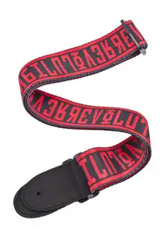 

50btl06 Beatles guitar strap, revolution, Planet Waves