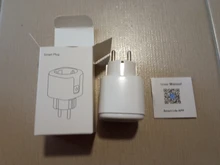 Enchufe inalámbrico inteligente con WiFi, adaptador para Reino Unido, UE, EE. UU., Control remoto por voz, alimentación, Monitor de energía, enchufe temporizador para Alexa y Google Home