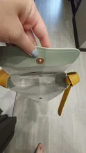 Mujeres hombro bolso de imitación de cuero de las señoras de moda Diagonal bolso ligero jovencita diaria bandolera verde bolsas estilo Simple
